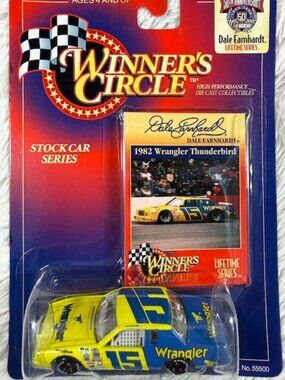 Vintage Winner's Circle Dale Earnhardt 1982 Wrangler Thunderbird NASCAR 1/64 Car